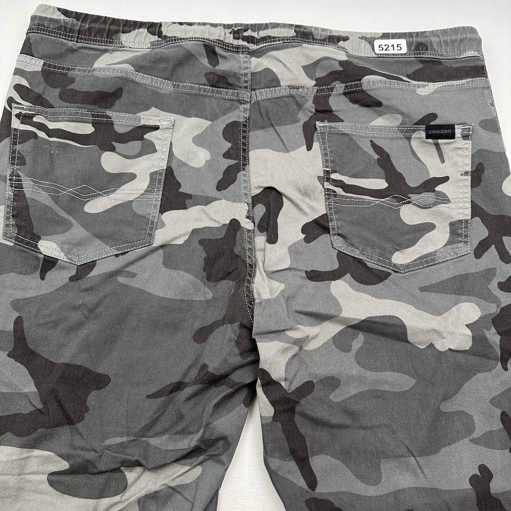 Denizen Levi's Mens Amped Up Flex Camo Joggers Pants XXL Gray Black Drawstring